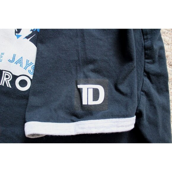 Toronto Blue Jays Adult Large Ringer Josh Donaldson Bringer Of Rain Giveaway - Picture 3 of 4